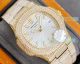 Replica Patek Philippe Nautilus Iced Out Yellow Gold Case Watch White Dial  (9)_th.jpg